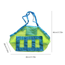 Load image into Gallery viewer, SLPF Kids Baby Sand Away Carry Beach Toys Pouch Tote Mesh Large Children Storage Toy Collection Sand Away Beach Mesh Tool N16